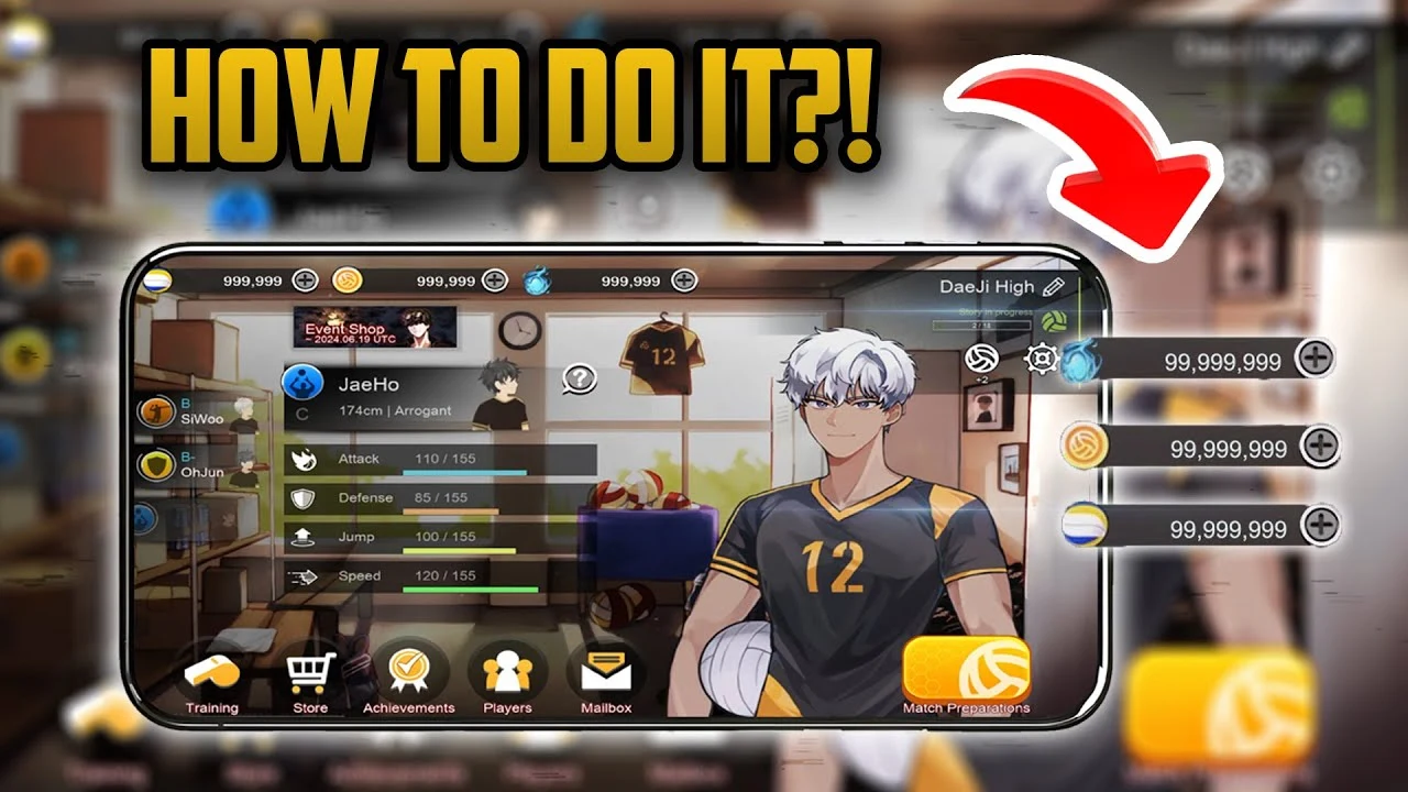 Download The Spike Mod APK v6.0.501 (Unlock All Characters) - 2025 12 Unlimited money