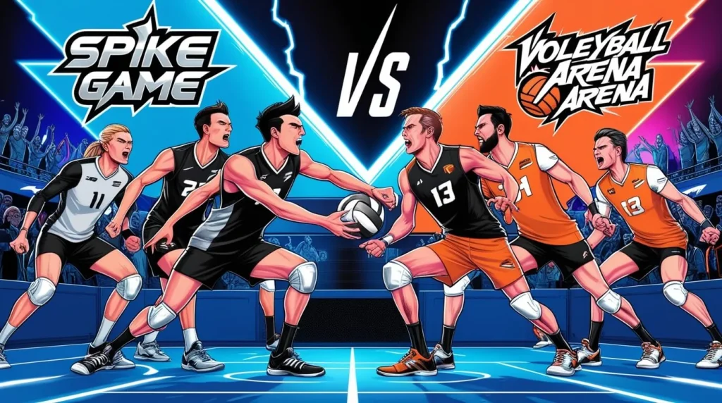 The Spike v/s Volleyball Arena Spike Hard Gameplay 1 The Spike vs Volleyball Arena Spike Hard Gameplay